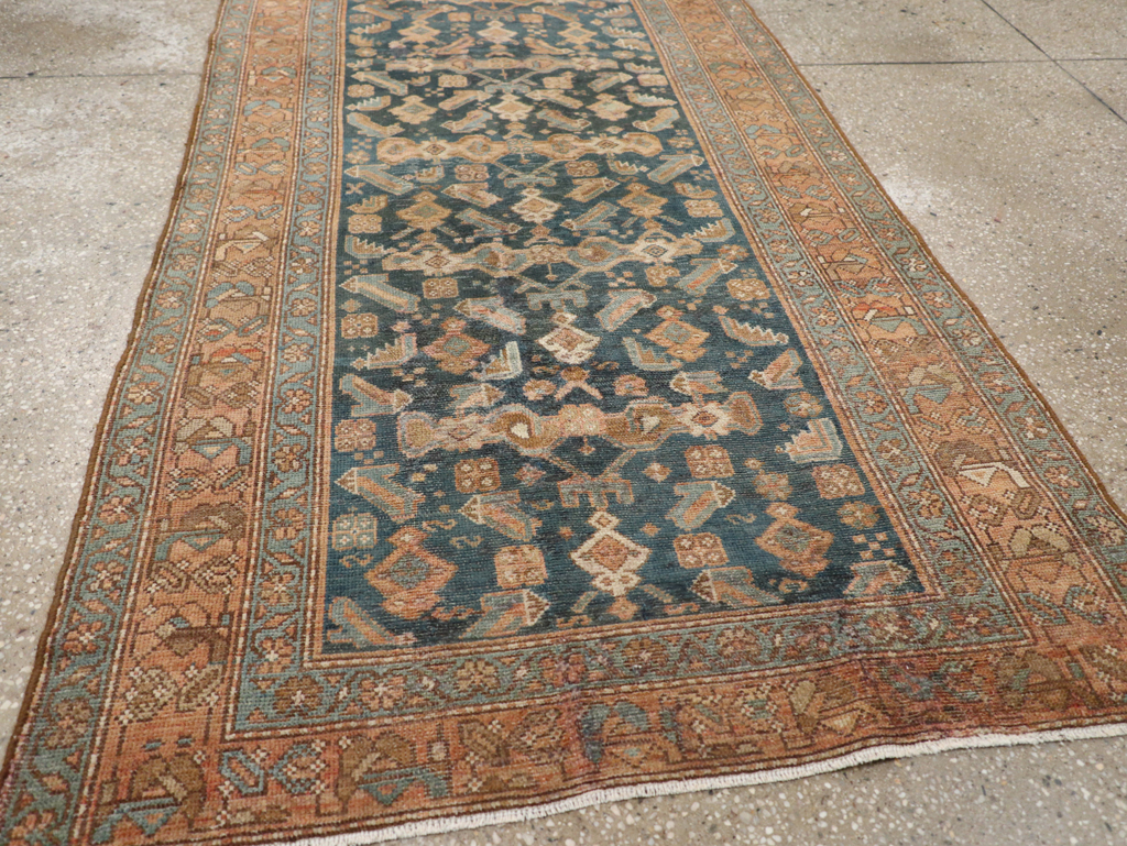 Antique Persian Malayer Rug, No.16577 - Staging