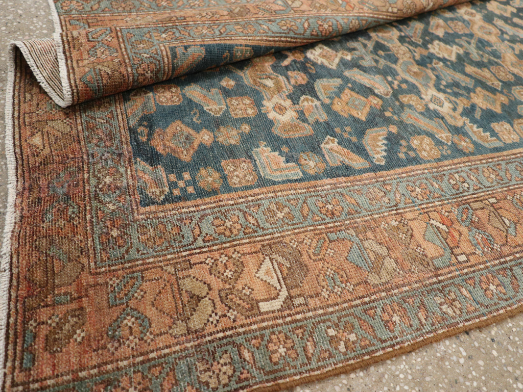 Antique Persian Malayer Rug, No.16577 - Staging