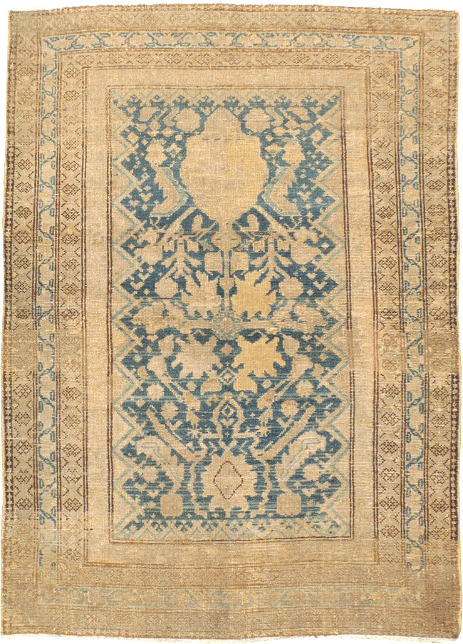 Antique Persian Malayer Rug, No.16578 - Staging