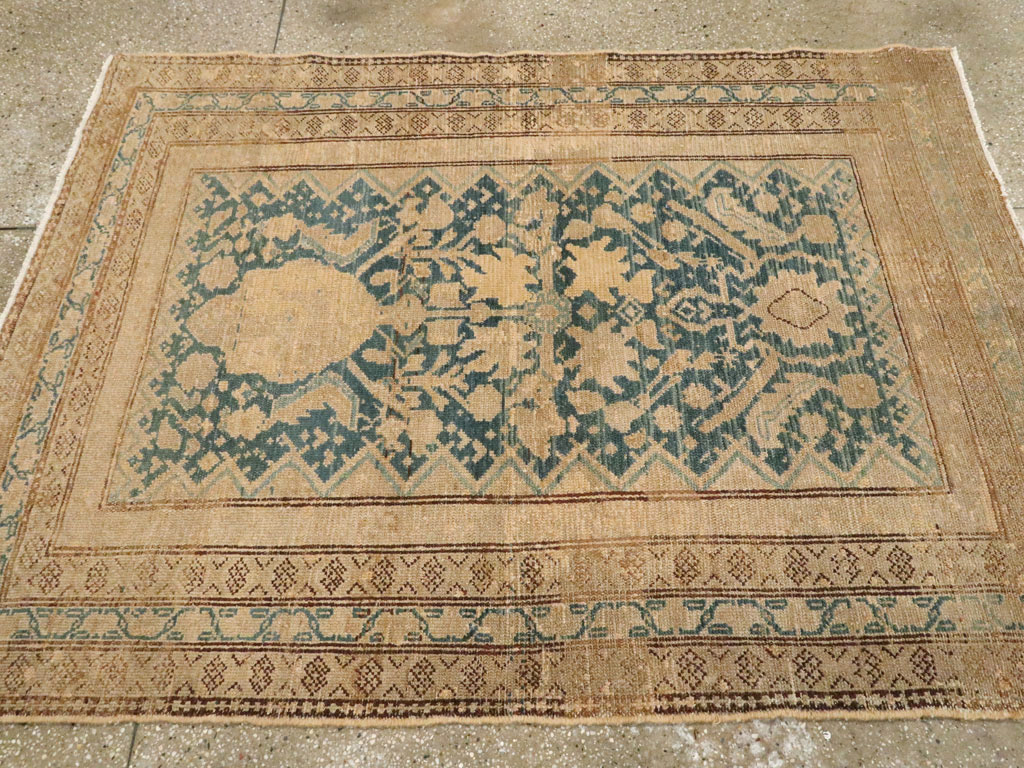 Antique Persian Malayer Rug, No.16578 - Staging