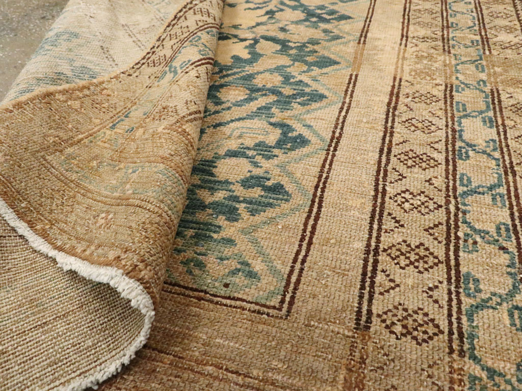 Antique Persian Malayer Rug, No.16578 - Staging