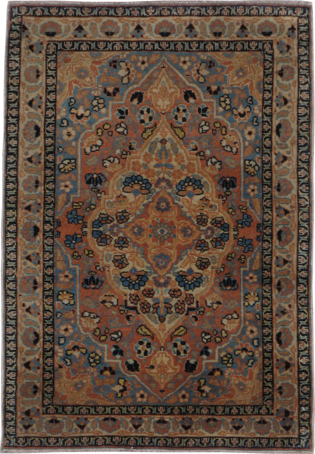 Antique Persian Tabriz Hagi Jalili Rug, No.16588 - Staging