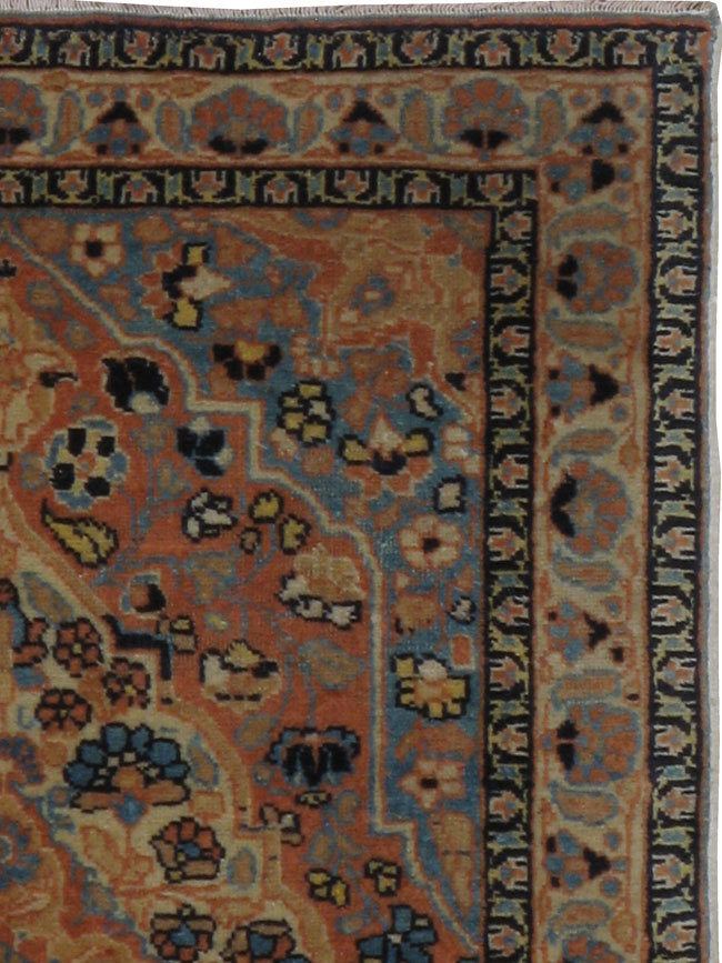 Antique Persian Tabriz Hagi Jalili Rug, No.16588 - Staging