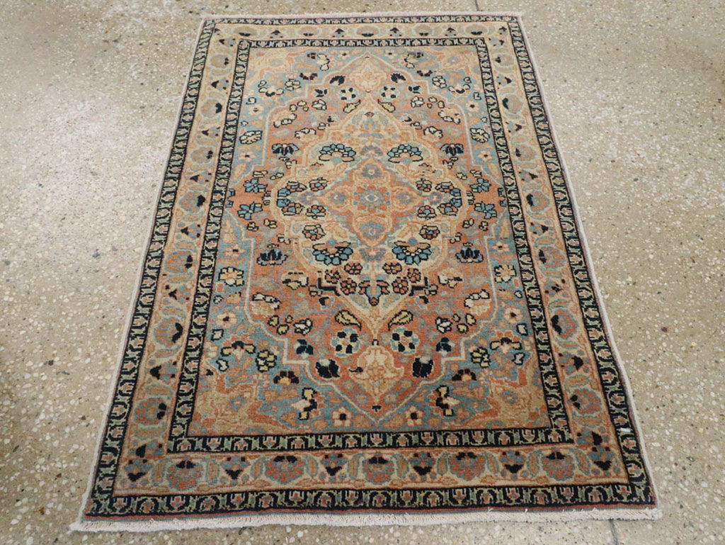 Antique Persian Tabriz Hagi Jalili Rug, No.16588 - Staging