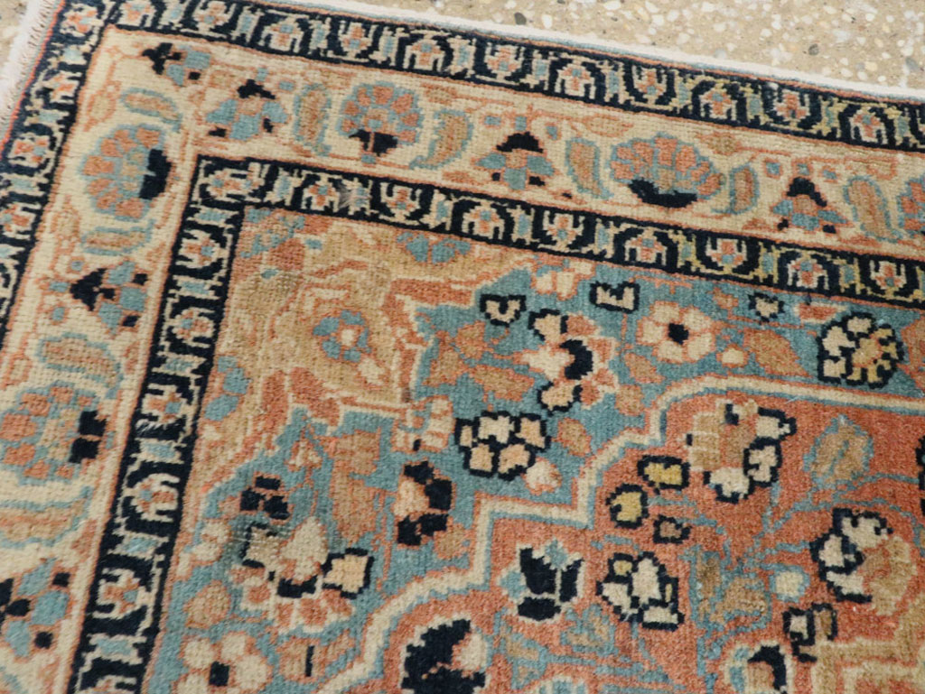 Antique Persian Tabriz Hagi Jalili Rug, No.16588 - Staging