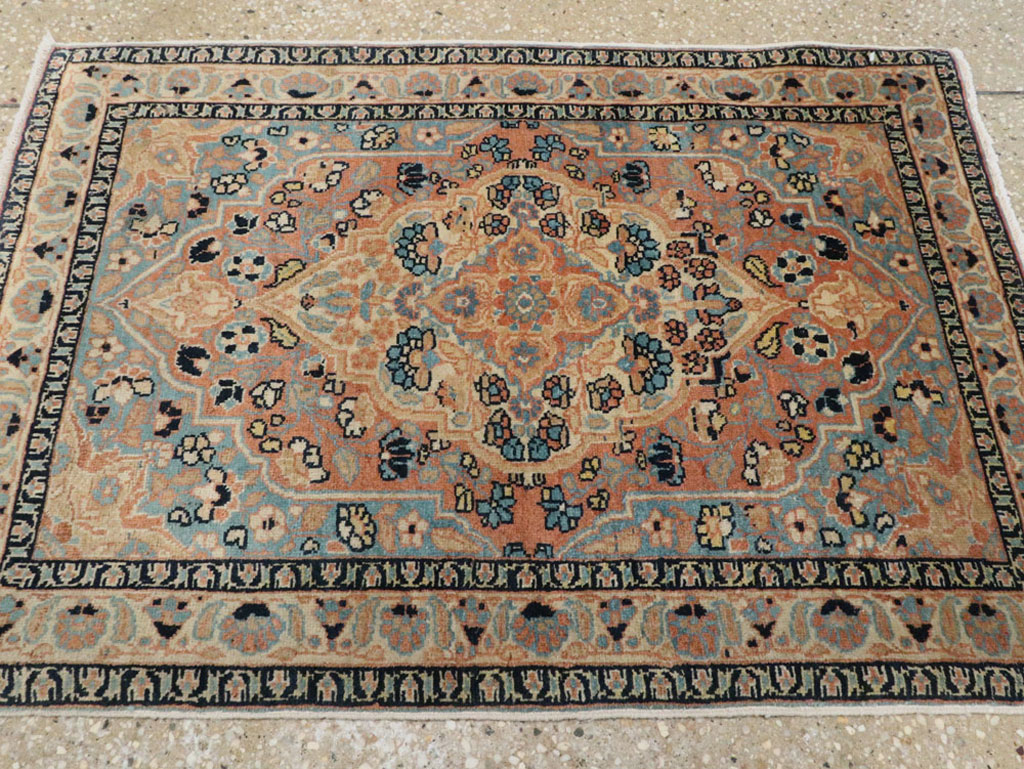 Antique Persian Tabriz Hagi Jalili Rug, No.16588 - Staging