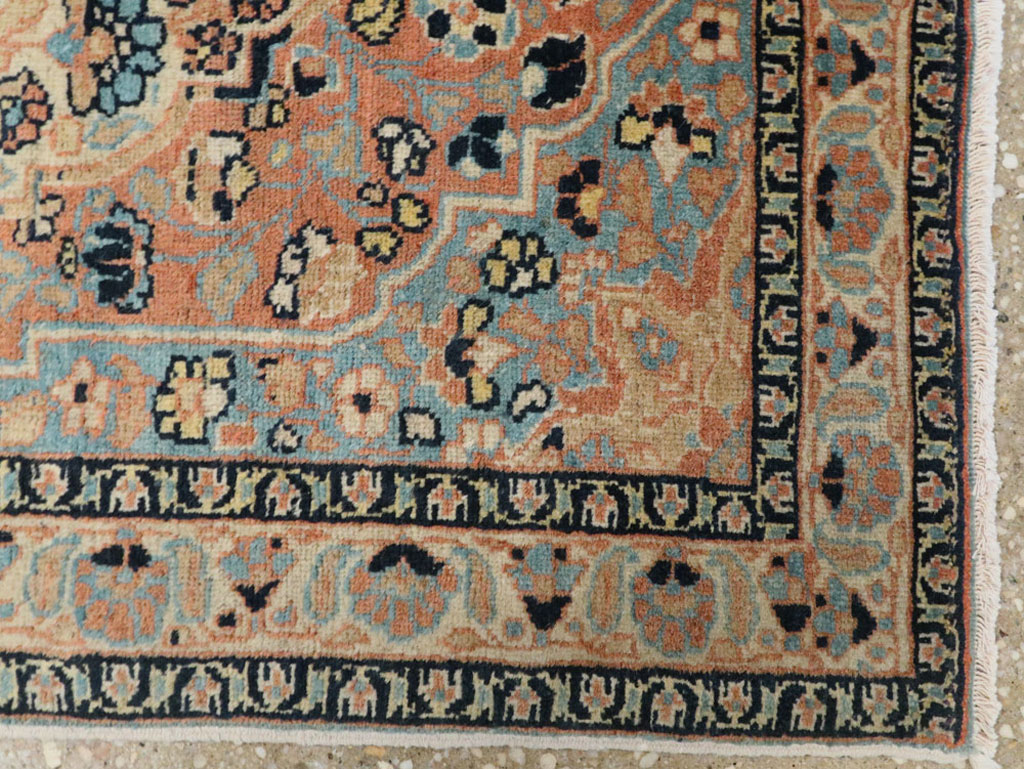 Antique Persian Tabriz Hagi Jalili Rug, No.16588 - Staging