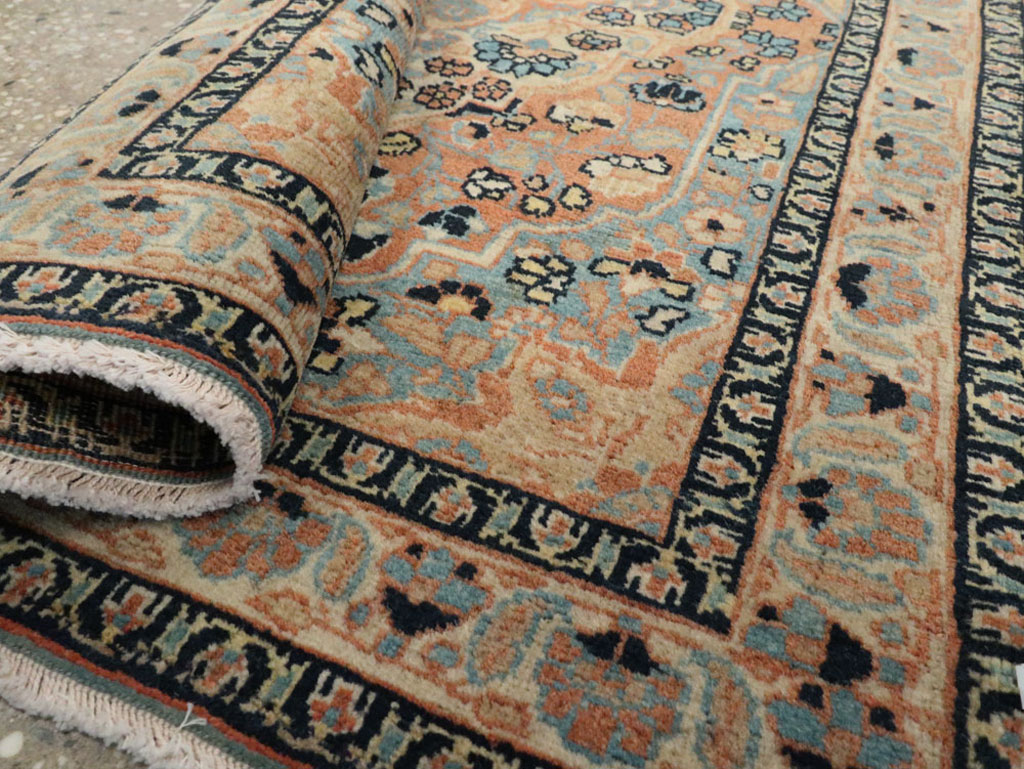 Antique Persian Tabriz Hagi Jalili Rug, No.16588 - Staging