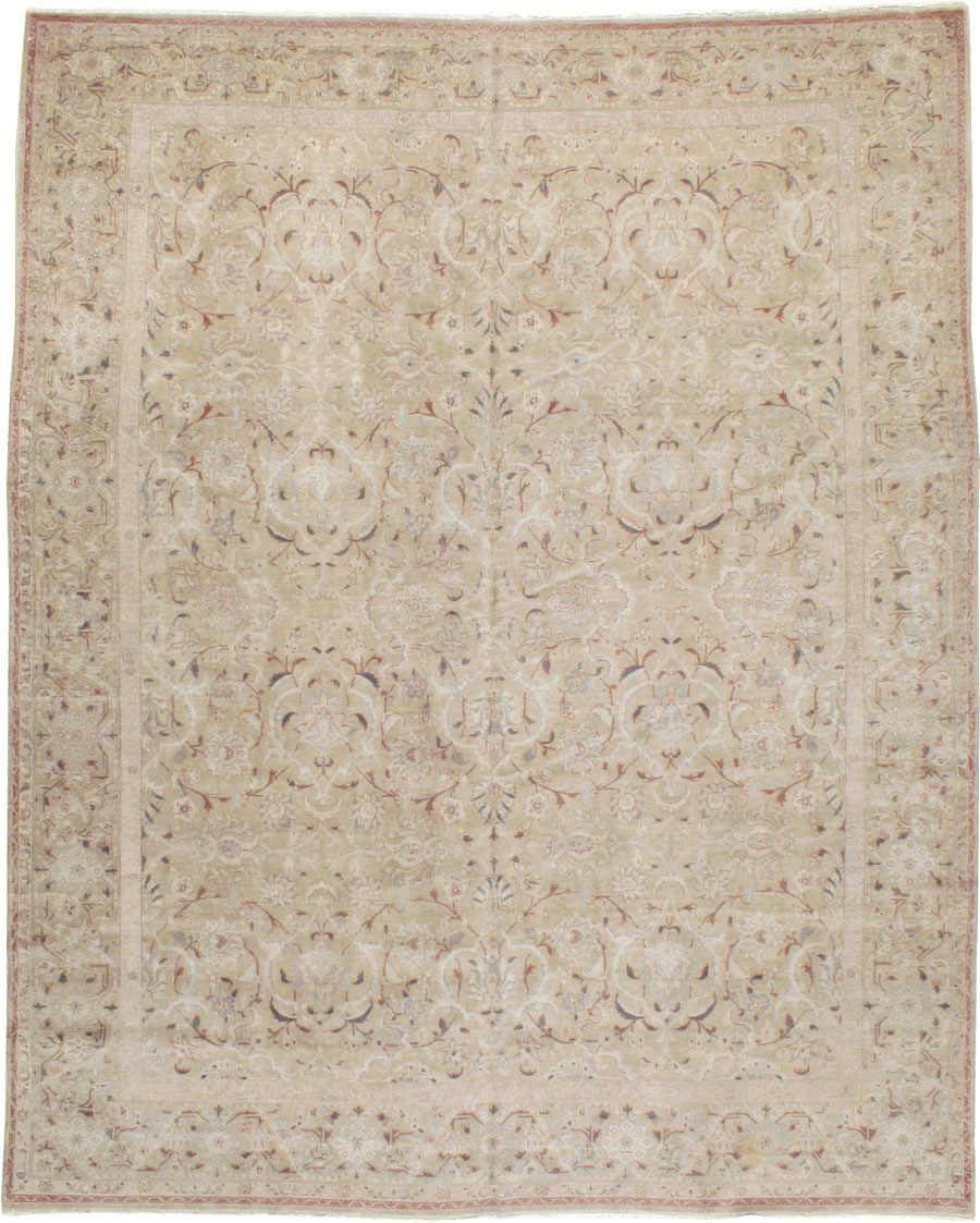 Antique Persian Tabriz Carpet, No.16604 - Staging