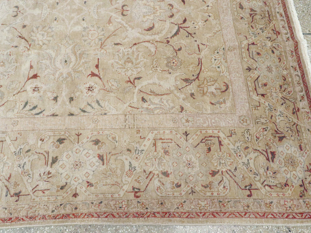 Antique Persian Tabriz Carpet, No.16604 - Staging