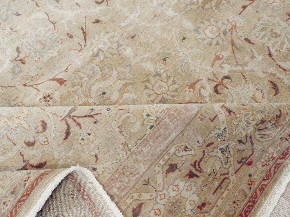 Antique Persian Tabriz Carpet, No.16604 - Staging