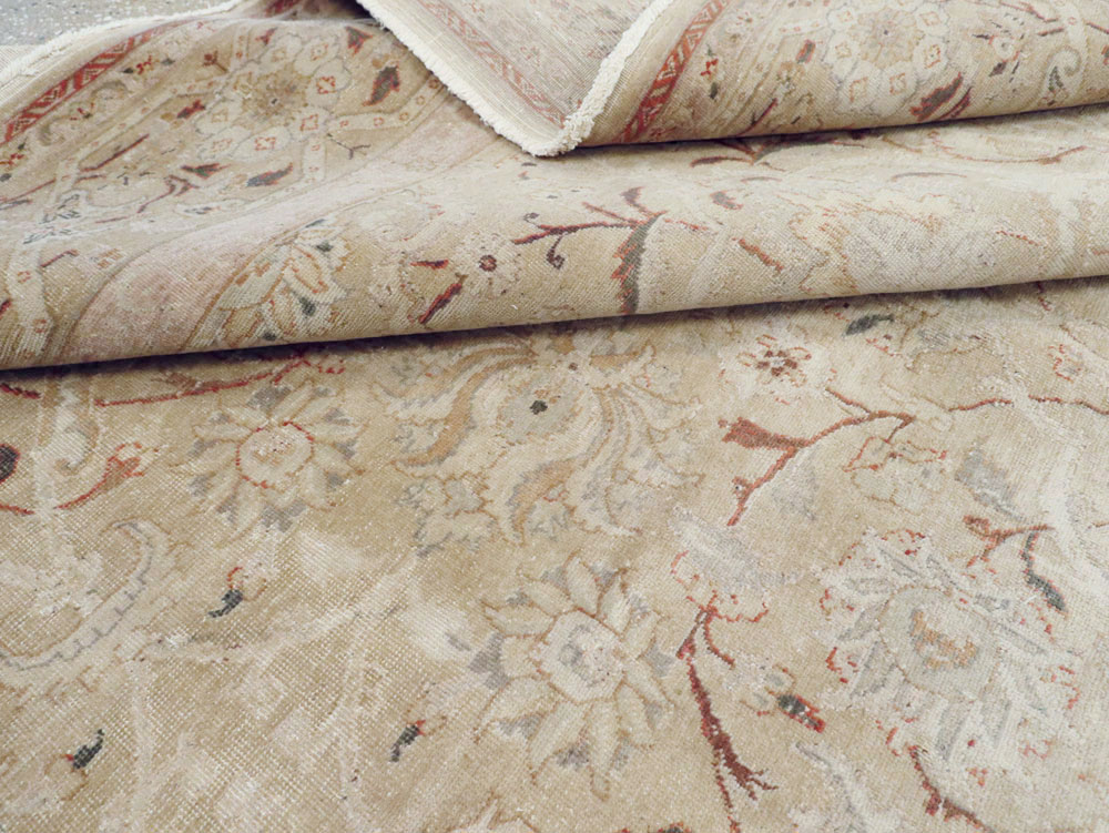 Antique Persian Tabriz Carpet, No.16604 - Staging