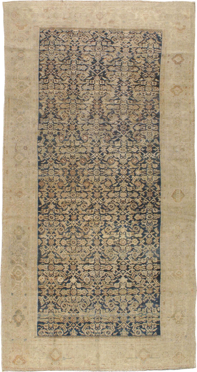Antique Persian Malayer Carpet, No.16615 - Staging