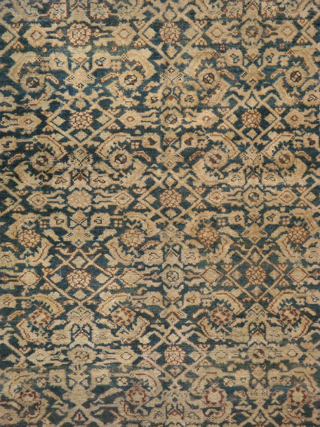 Antique Persian Malayer Carpet, No.16615 - Staging