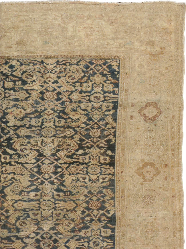Antique Persian Malayer Carpet, No.16615 - Staging