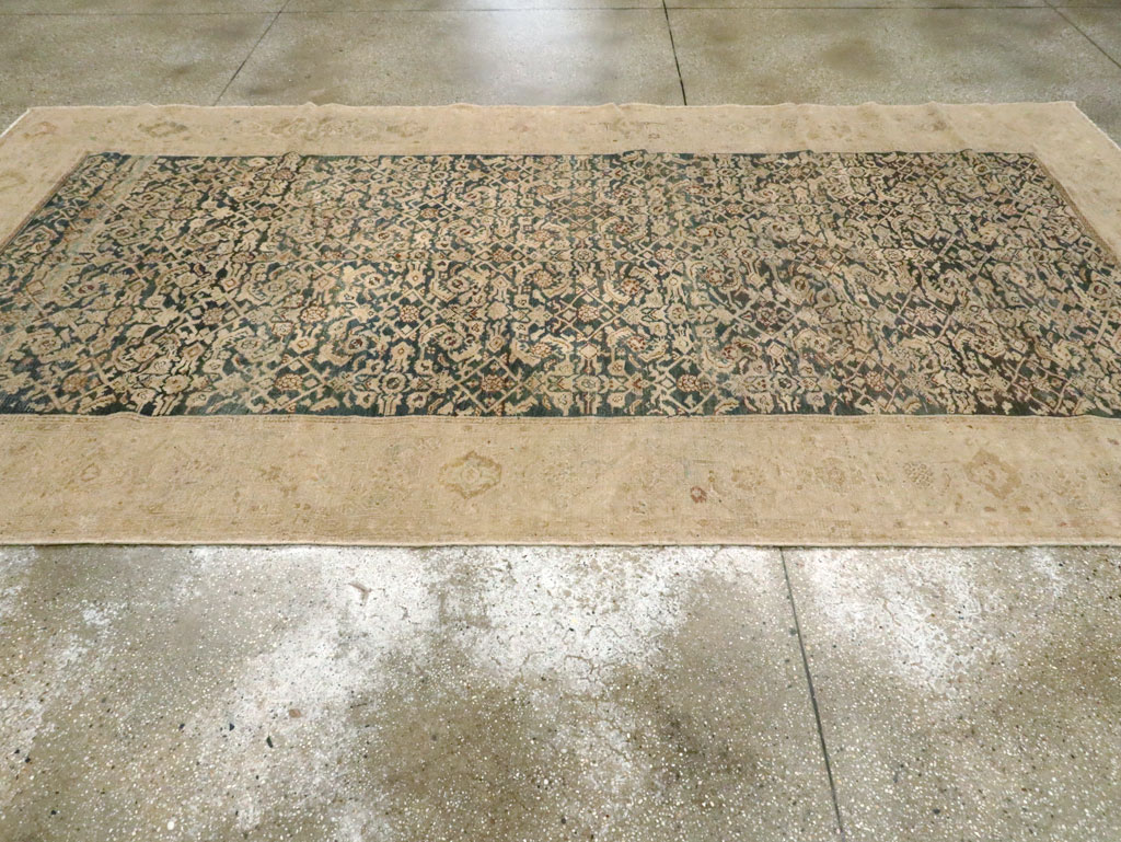 Antique Persian Malayer Carpet, No.16615 - Staging