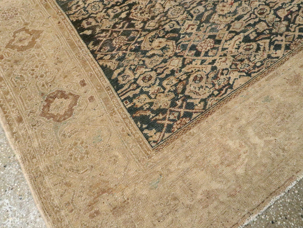 Antique Persian Malayer Carpet, No.16615 - Staging