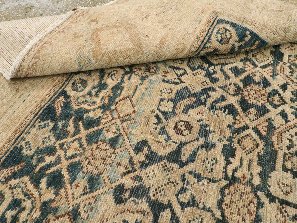 Antique Persian Malayer Carpet, No.16615 - Staging