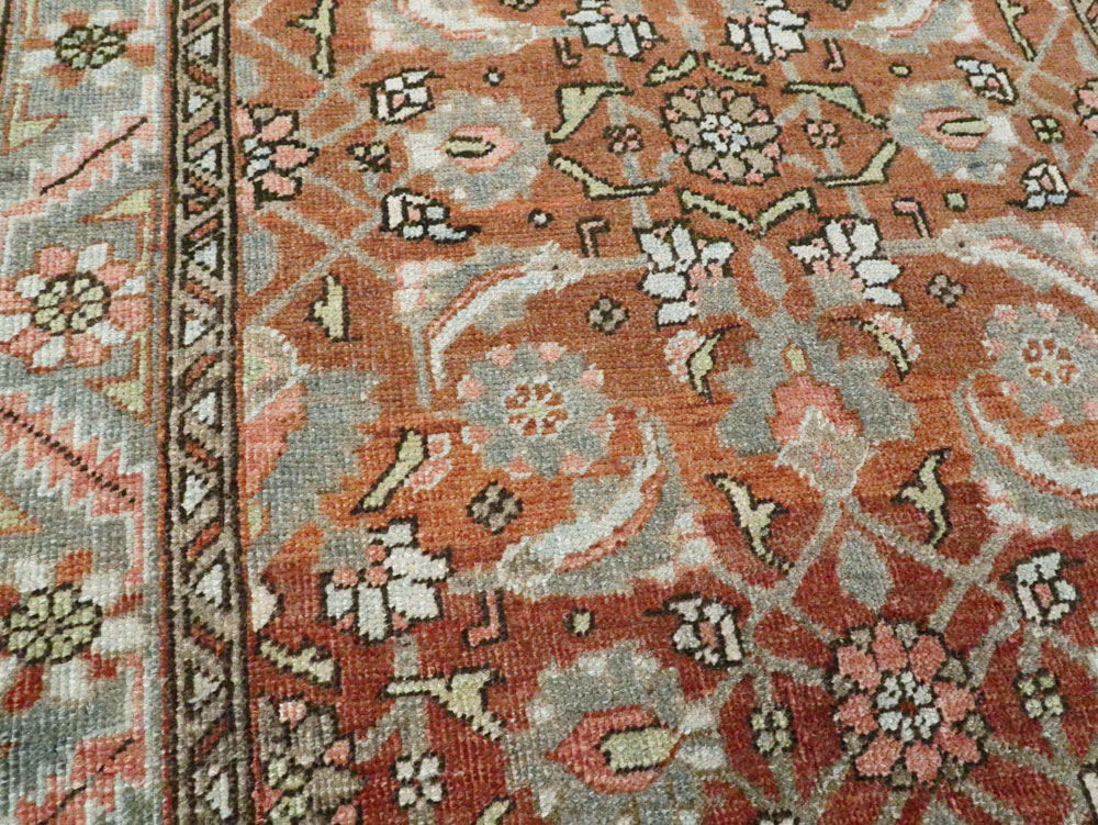 Antique Persian Heriz Rug, No.16626 - Staging