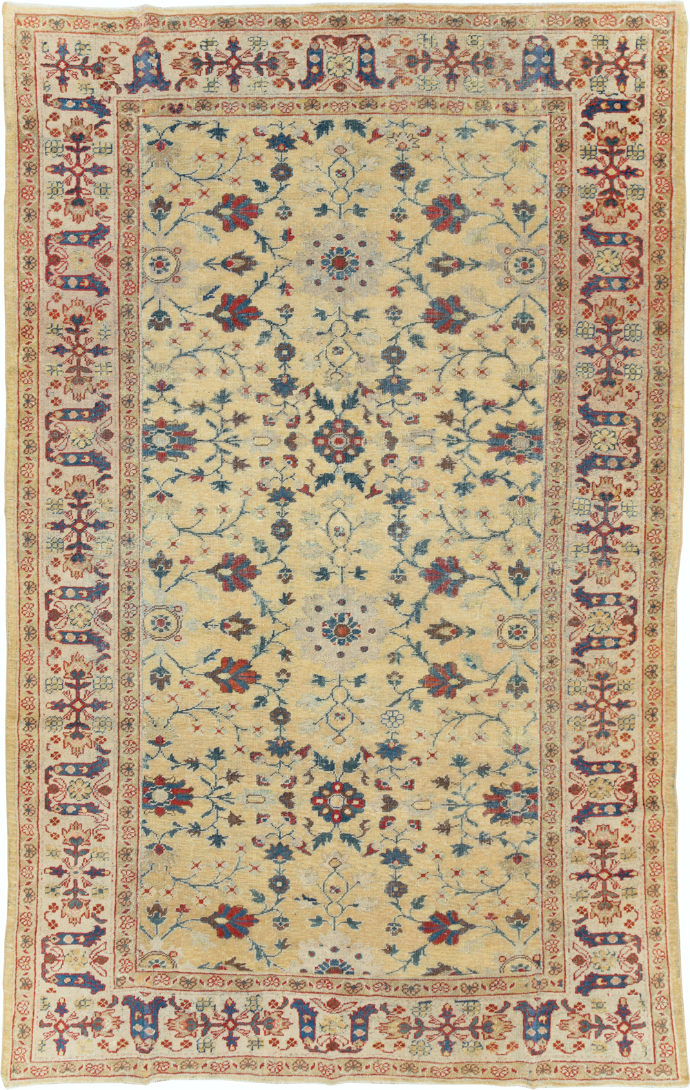 Antique Persian Mahal Carpet, No.16640 - Staging