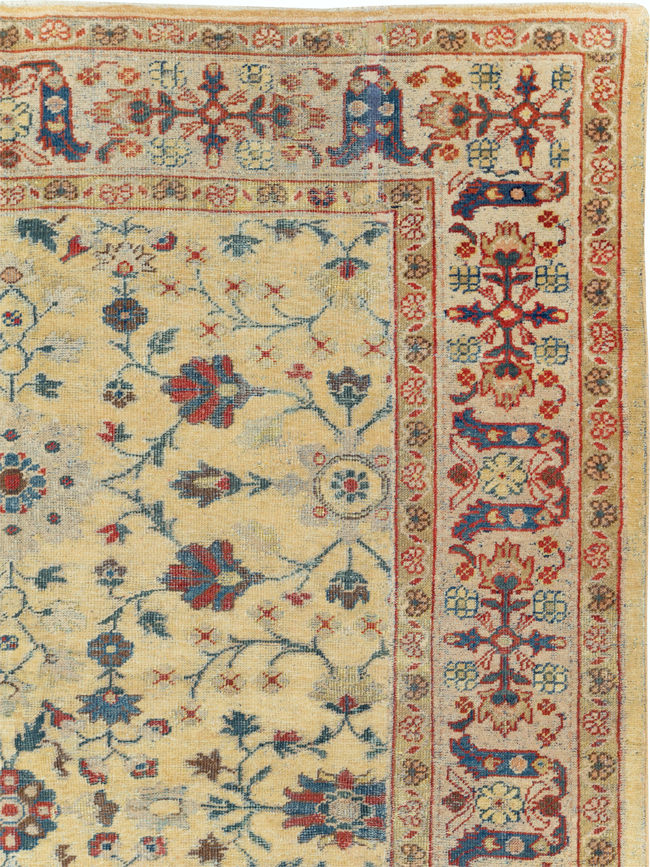 Antique Persian Mahal Carpet, No.16640 - Staging