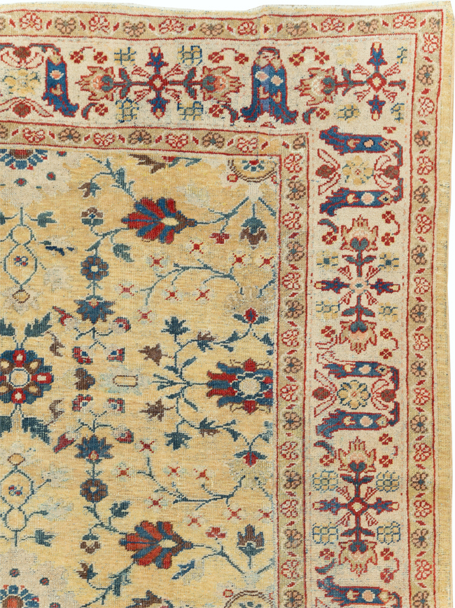 Antique Persian Mahal Carpet, No.16640 - Staging