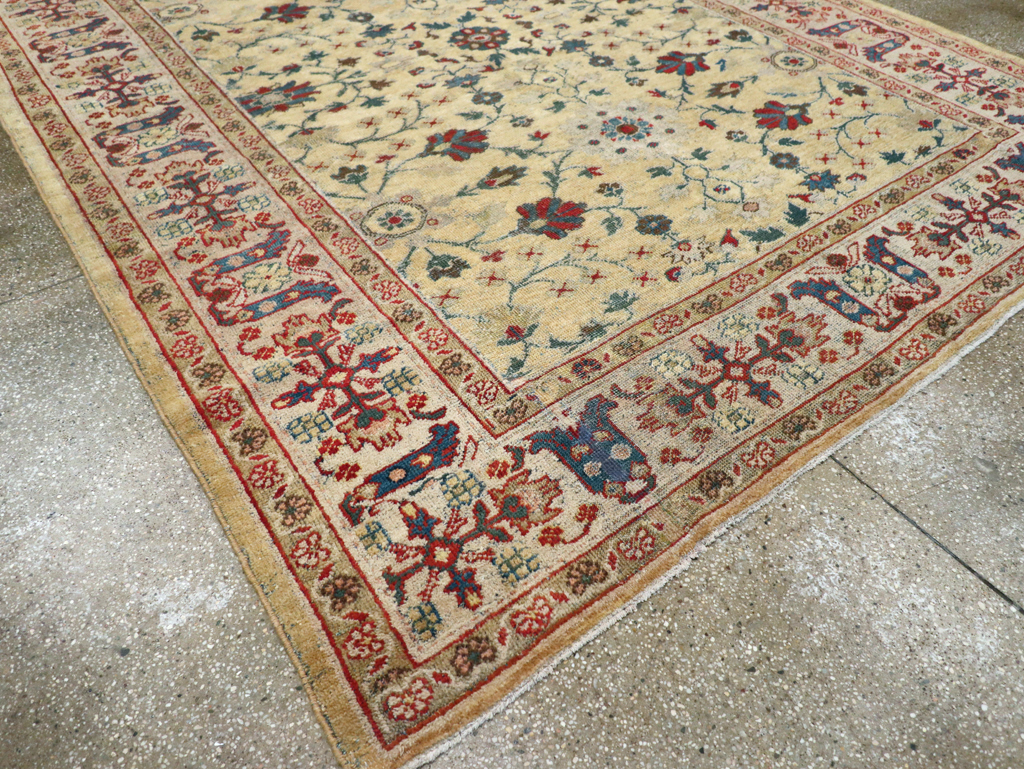 Antique Persian Mahal Carpet, No.16640 - Staging