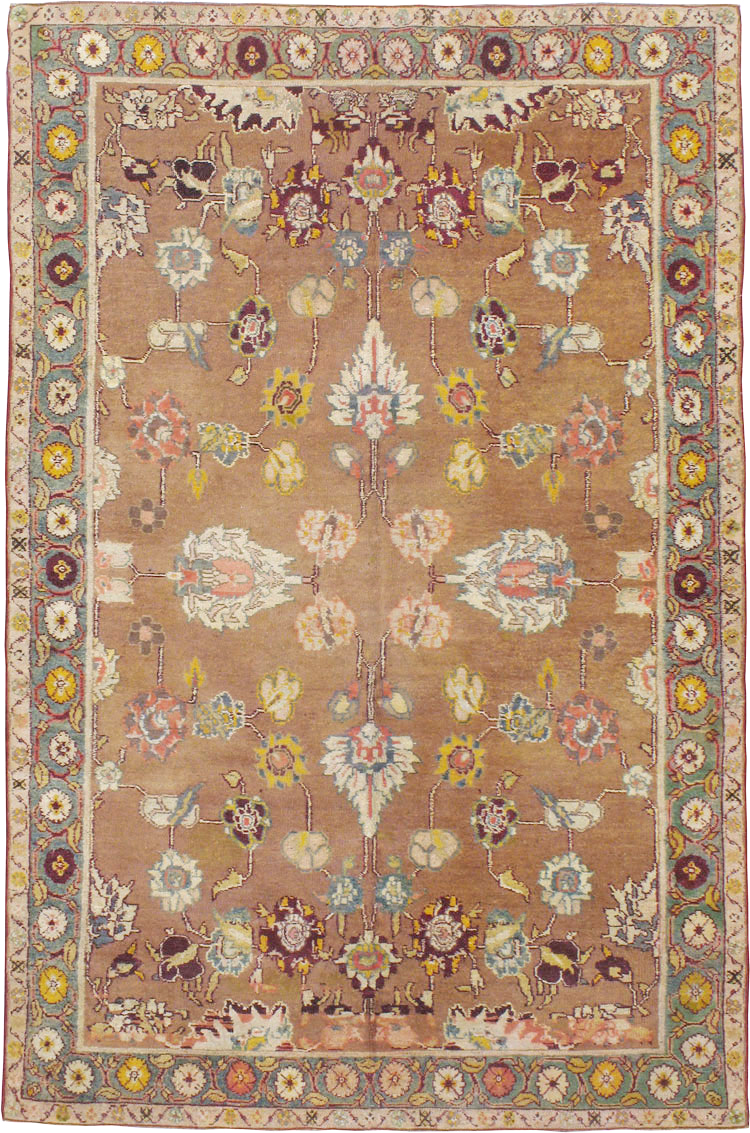 Antique Indian Agra Carpet, No.16648 - Staging