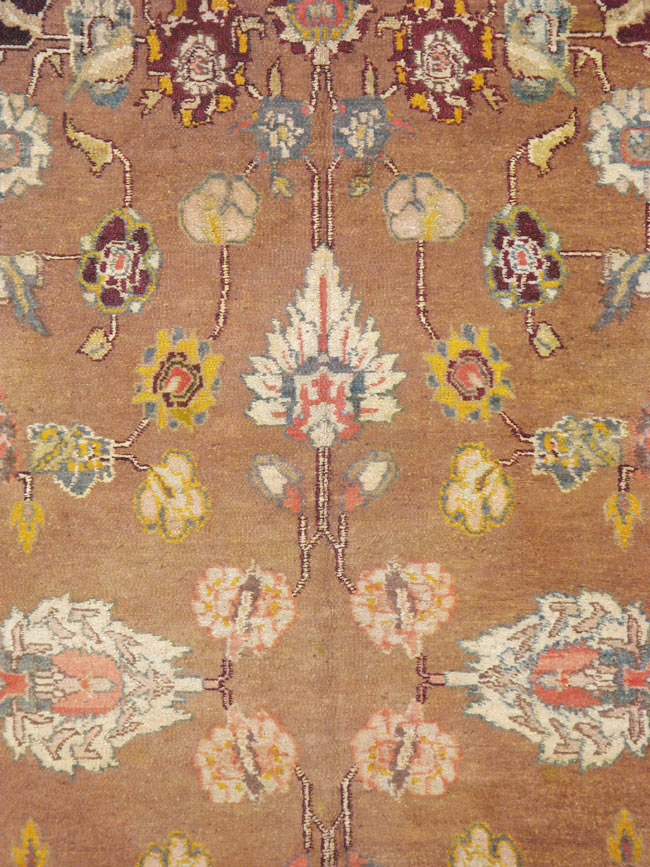 Antique Indian Agra Carpet, No.16648 - Staging