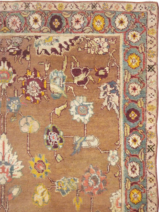 Antique Indian Agra Carpet, No.16648 - Staging