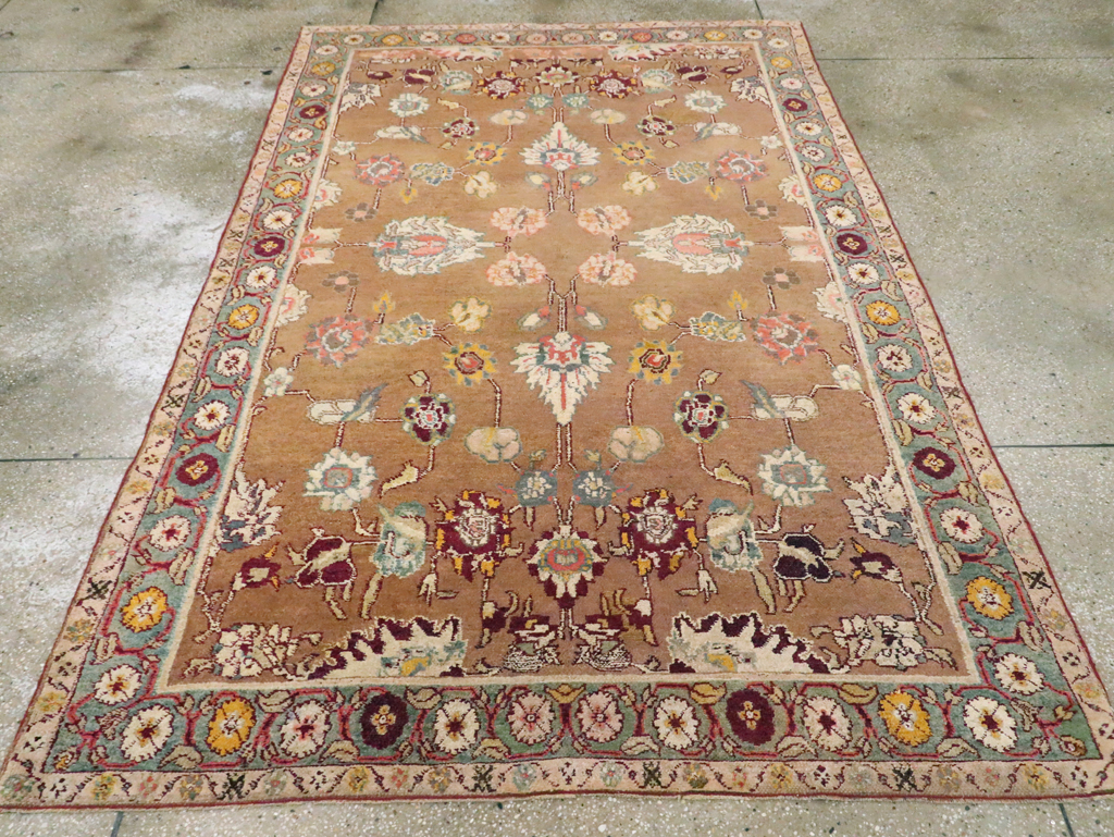 Antique Indian Agra Carpet, No.16648 - Staging