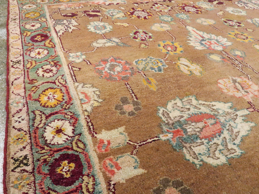 Antique Indian Agra Carpet, No.16648 - Staging