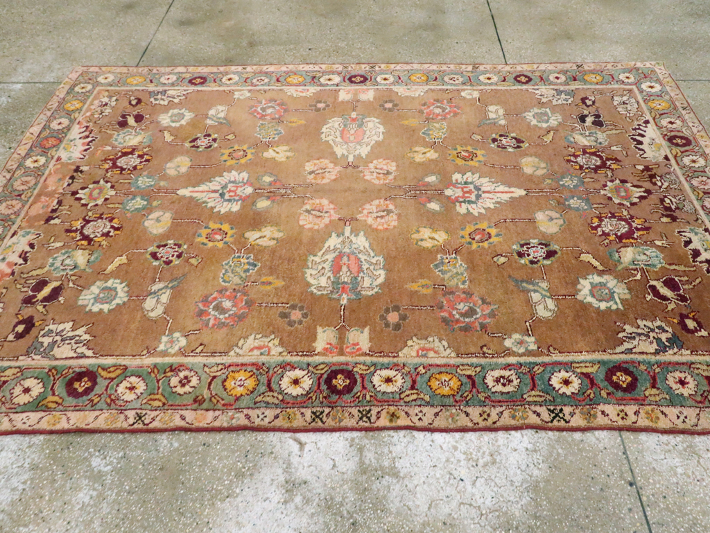 Antique Indian Agra Carpet, No.16648 - Staging