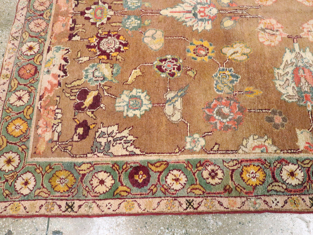 Antique Indian Agra Carpet, No.16648 - Staging