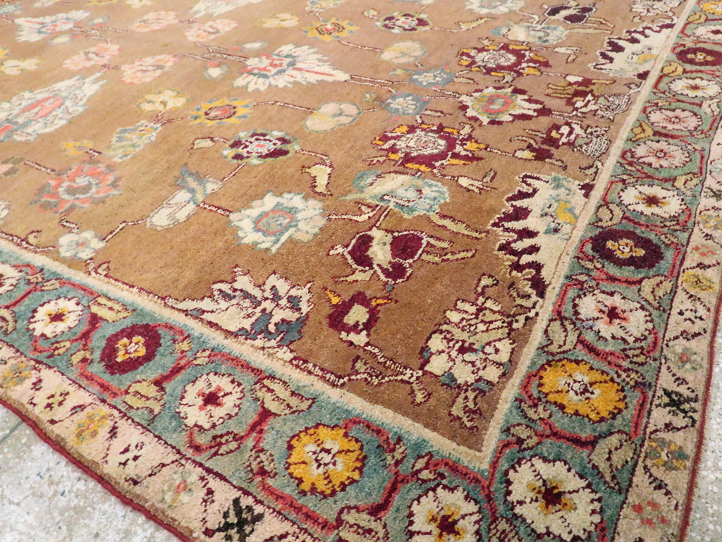 Antique Indian Agra Carpet, No.16648 - Staging