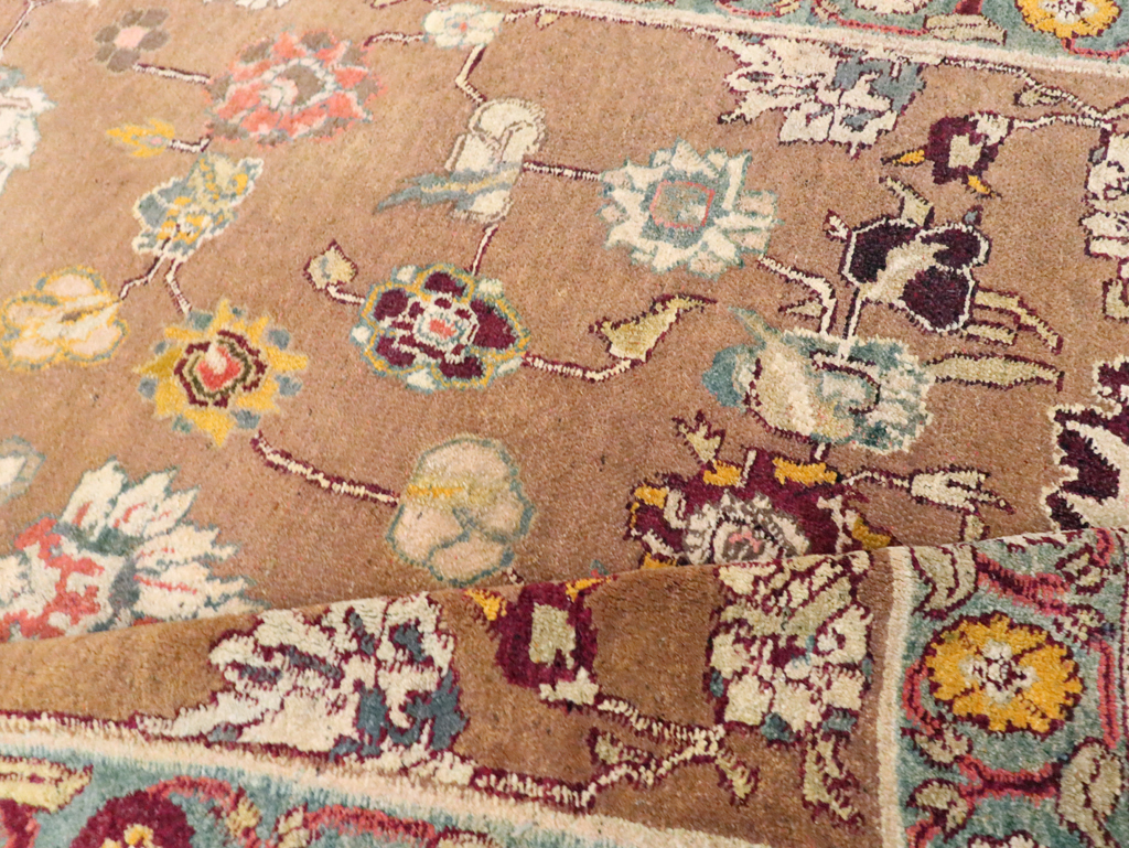 Antique Indian Agra Carpet, No.16648 - Staging