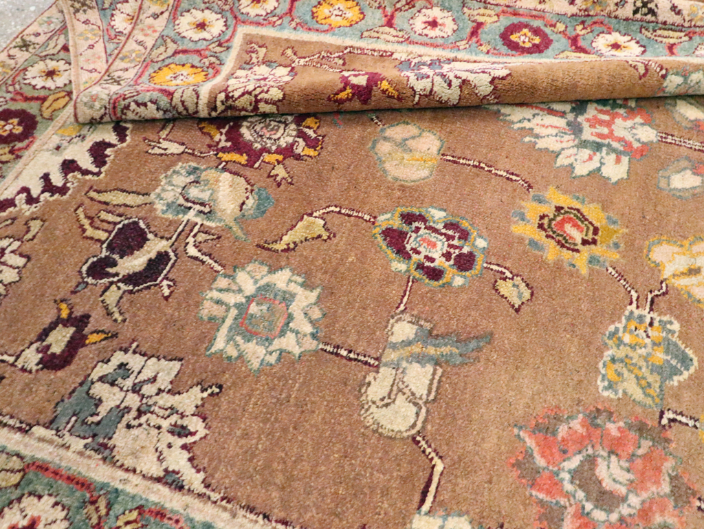 Antique Indian Agra Carpet, No.16648 - Staging