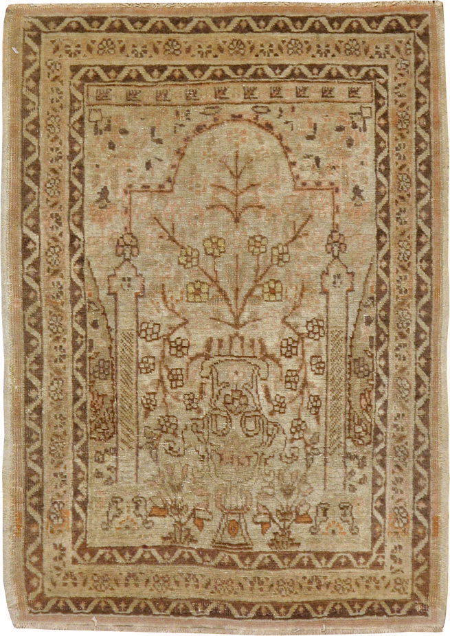 Antique Persian Tabriz Hagi Jalili Rug, No.16655 - Staging