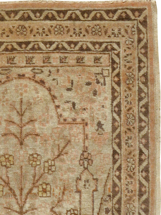 Antique Persian Tabriz Hagi Jalili Rug, No.16655 - Staging