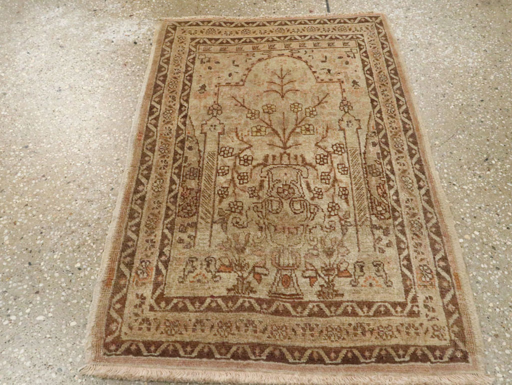 Antique Persian Tabriz Hagi Jalili Rug, No.16655 - Staging