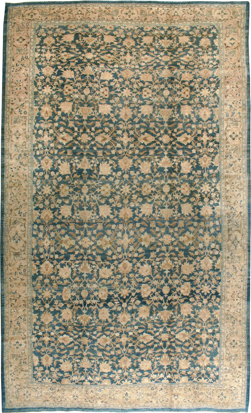 Antique Persian Tabriz Carpet, No.16660 - Staging