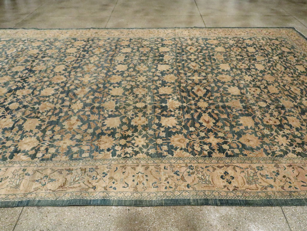 Antique Persian Tabriz Carpet, No.16660 - Staging