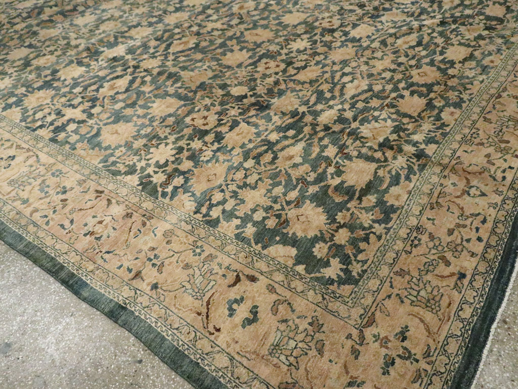 Antique Persian Tabriz Carpet, No.16660 - Staging