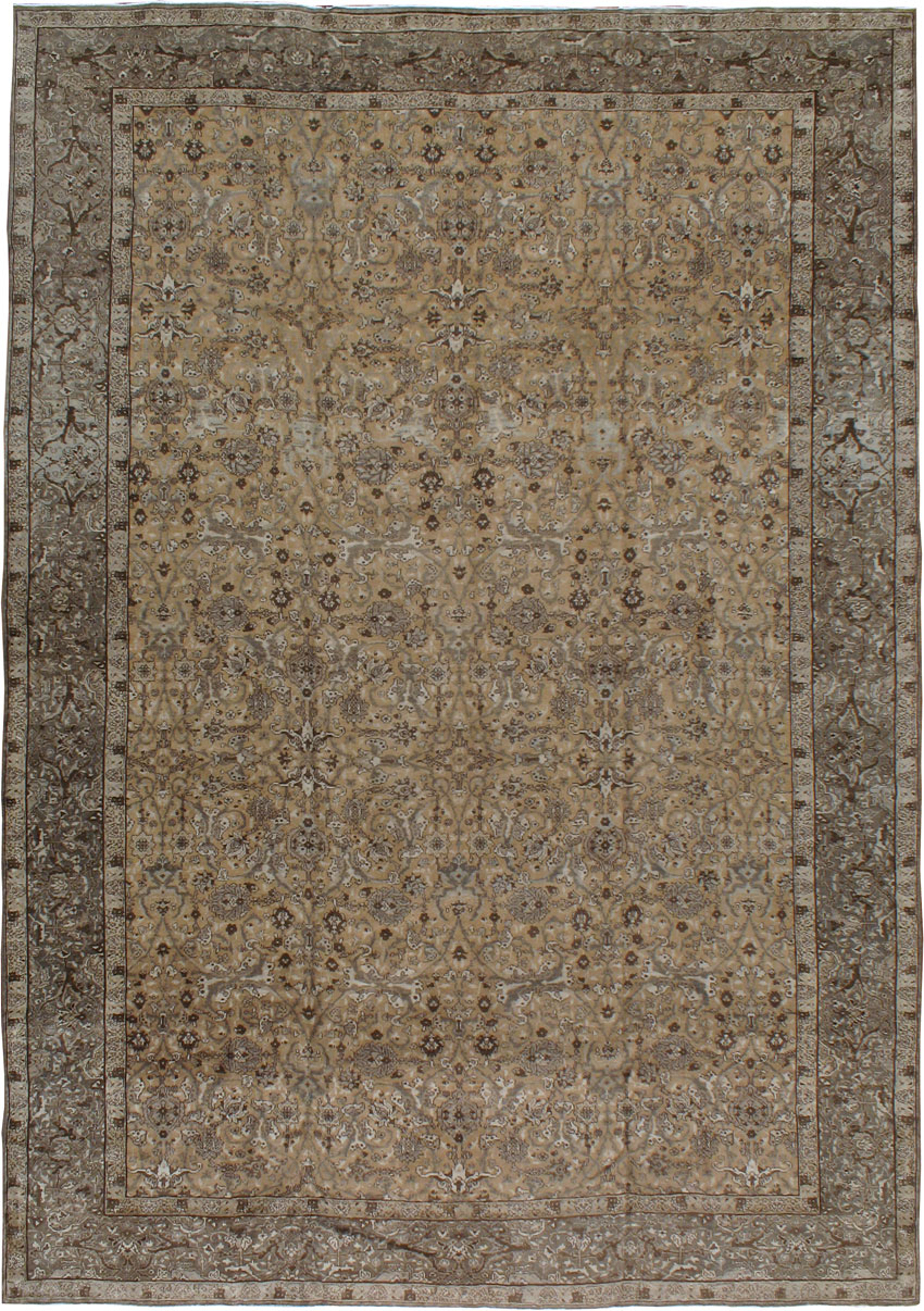 Antique Persian Tabriz Carpet, No.16671 - Staging