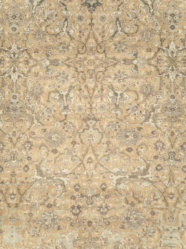 Antique Persian Tabriz Carpet, No.16671 - Staging