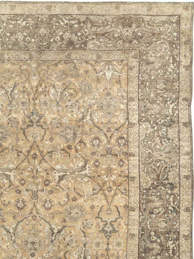 Antique Persian Tabriz Carpet, No.16671 - Staging