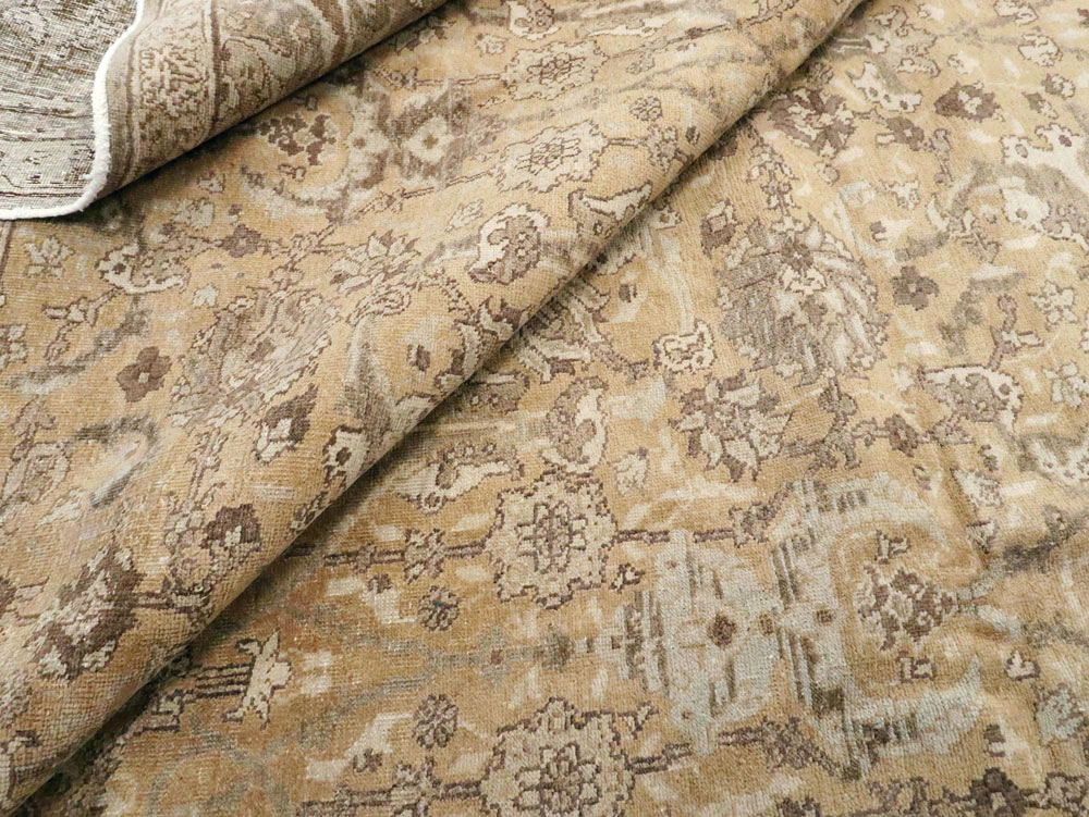Antique Persian Tabriz Carpet, No.16671 - Staging