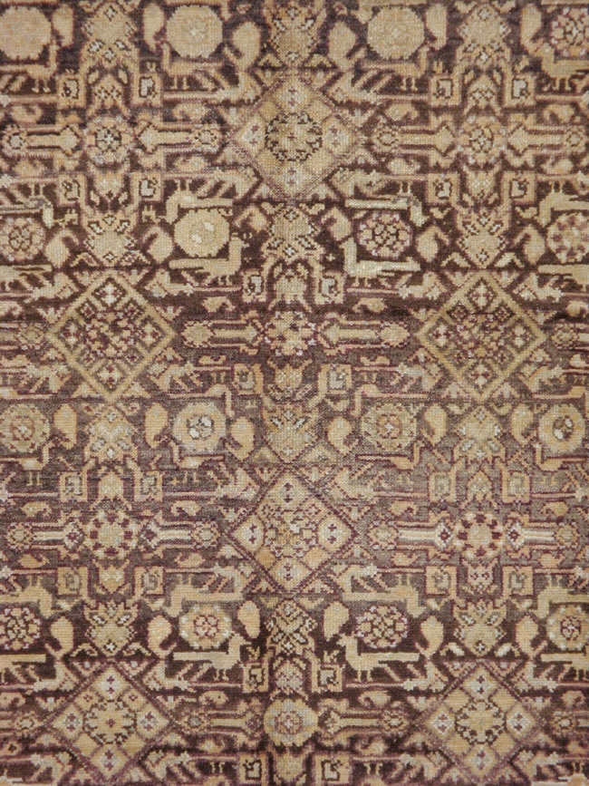 Antique Persian Malayer Carpet, No.16673 - Staging