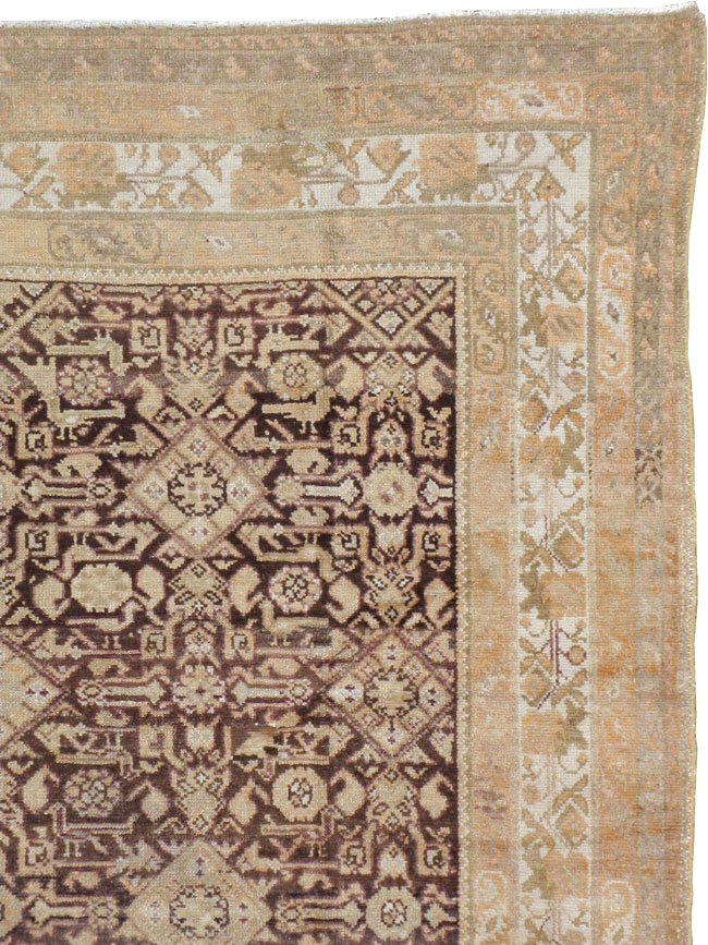 Antique Persian Malayer Carpet, No.16673 - Staging