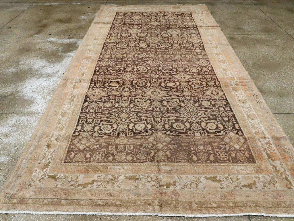 Antique Persian Malayer Carpet, No.16673 - Staging